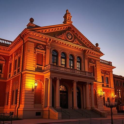 Historisch gebouw waar de academie oorspronkelijk gevestigd was.
