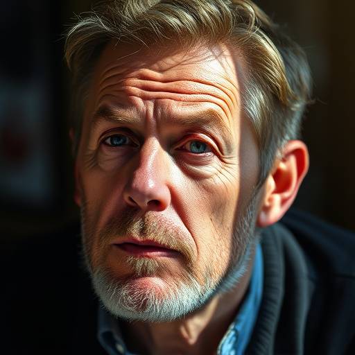Portret van Mark de Vries