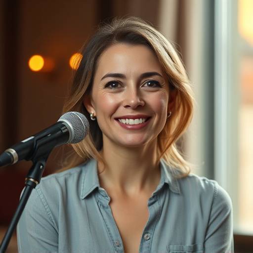 Portret van zangcoach en docent Sofia Petrova.